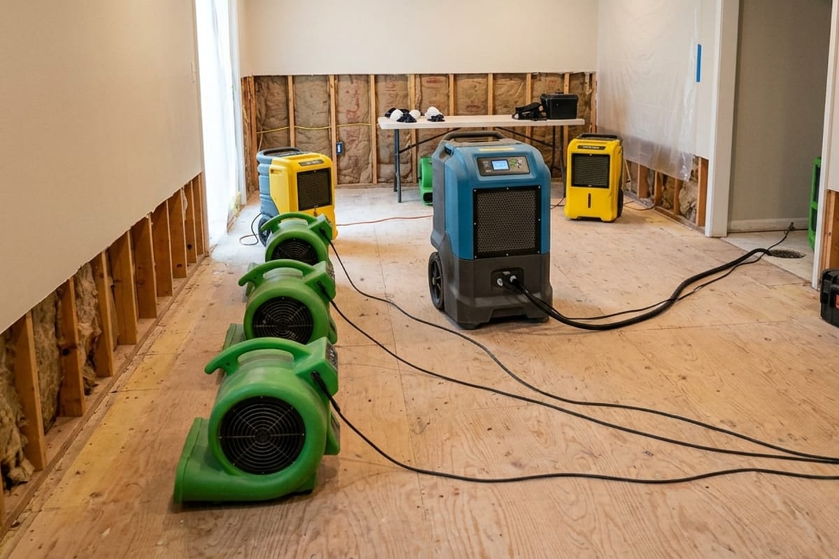 Crawl Space Flooding: Dangers, Drying, and Vapor Barriers