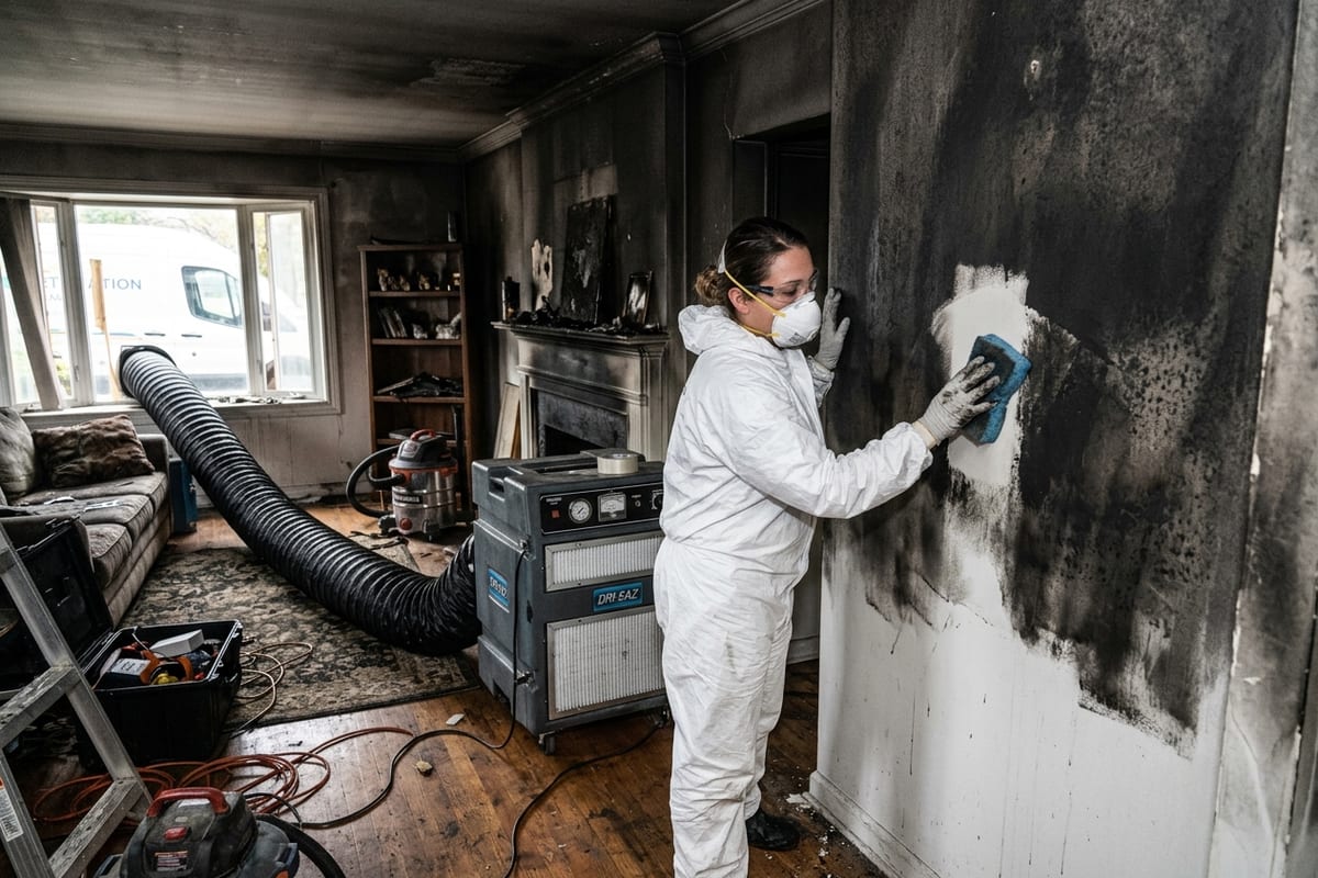 Fire & Smoke Damage Restoration